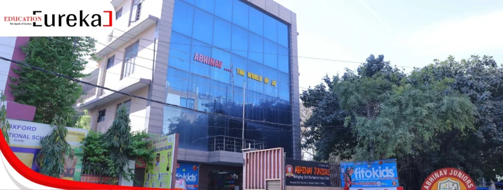 ABHINAV JUNIORS Building of Abhinav Juniors – One of India’s Top 5 Preschools of 2025
