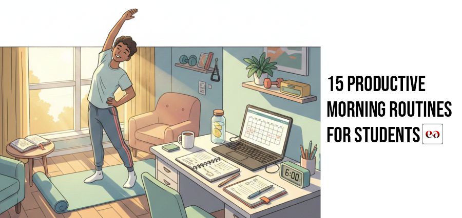 15 Productive Morning Routines For Students That Build Focus, Energy, And Consistency